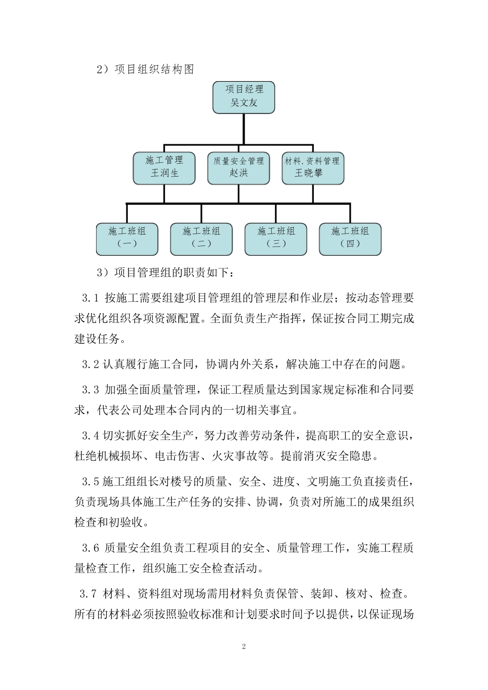 入户门防盗门施工方案(修改版)_第2页