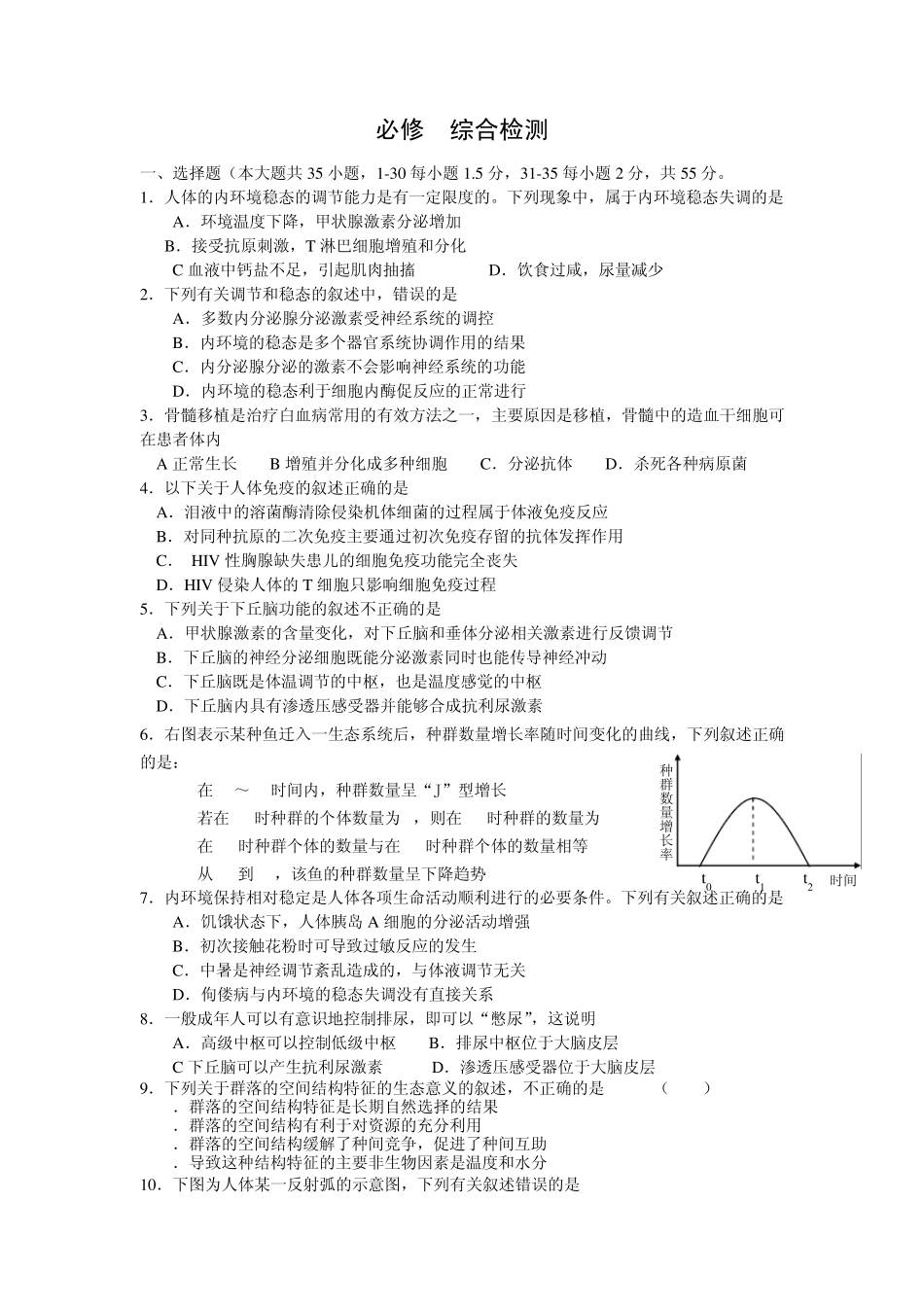 全国100所名校单元测试示范卷_第1页