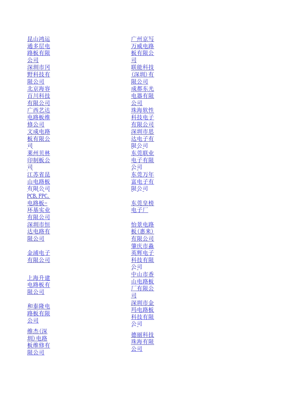 全国PCB厂家_第2页