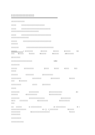 全国中学生生物学联赛理论考试大纲