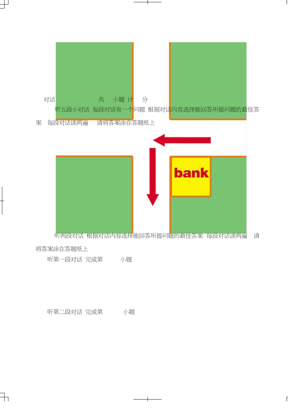 全国中小学英语学习成绩测试(NEAT)2009年春季测试三级试题_第2页