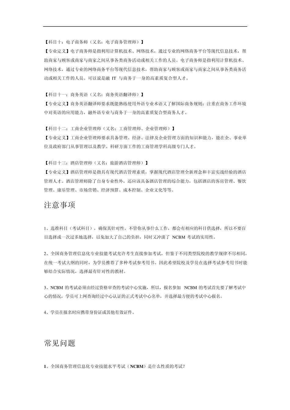 全国信息化工程师项目(NCIE)_第3页