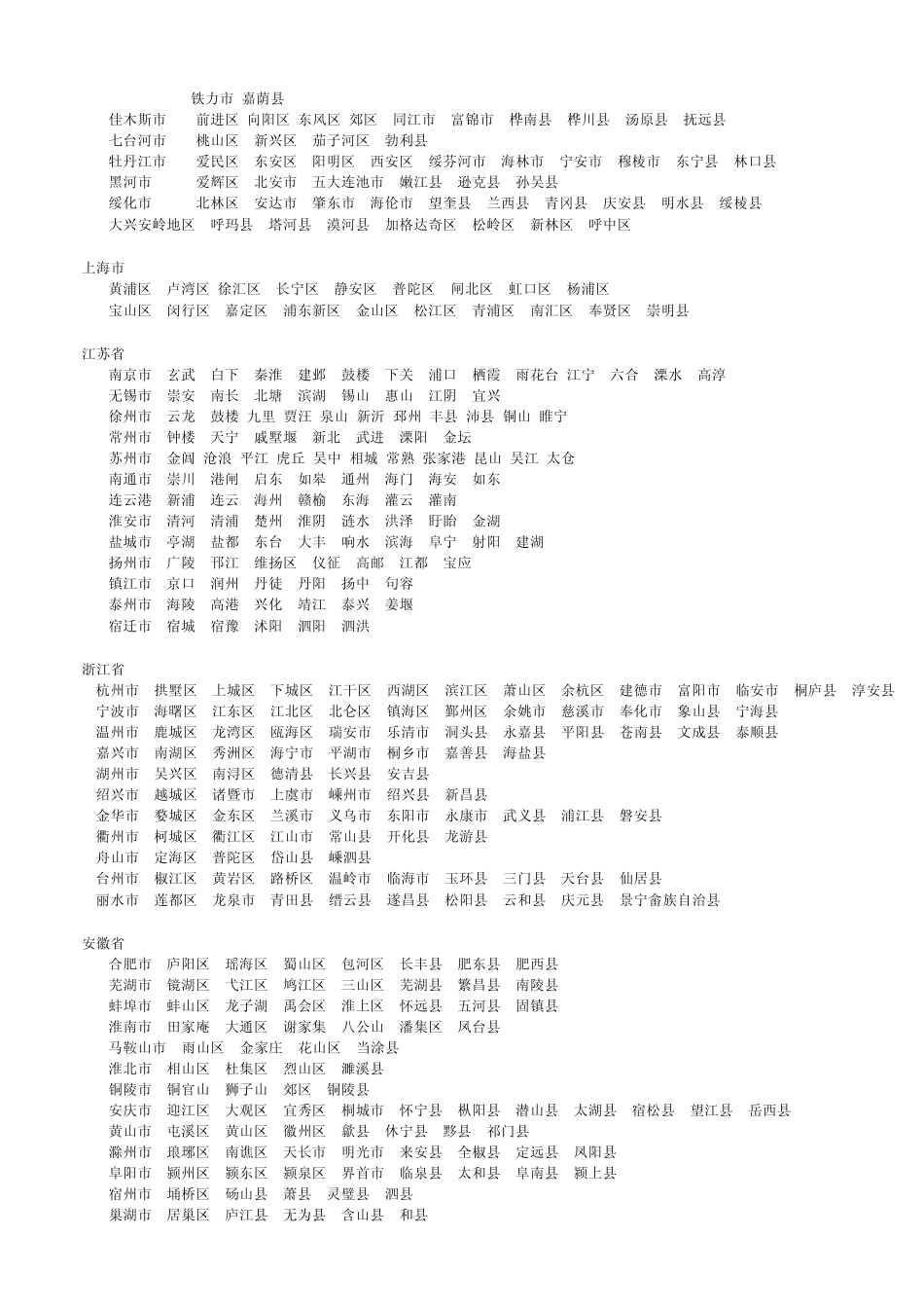 全国县级以上城市里程运价列表_第3页
