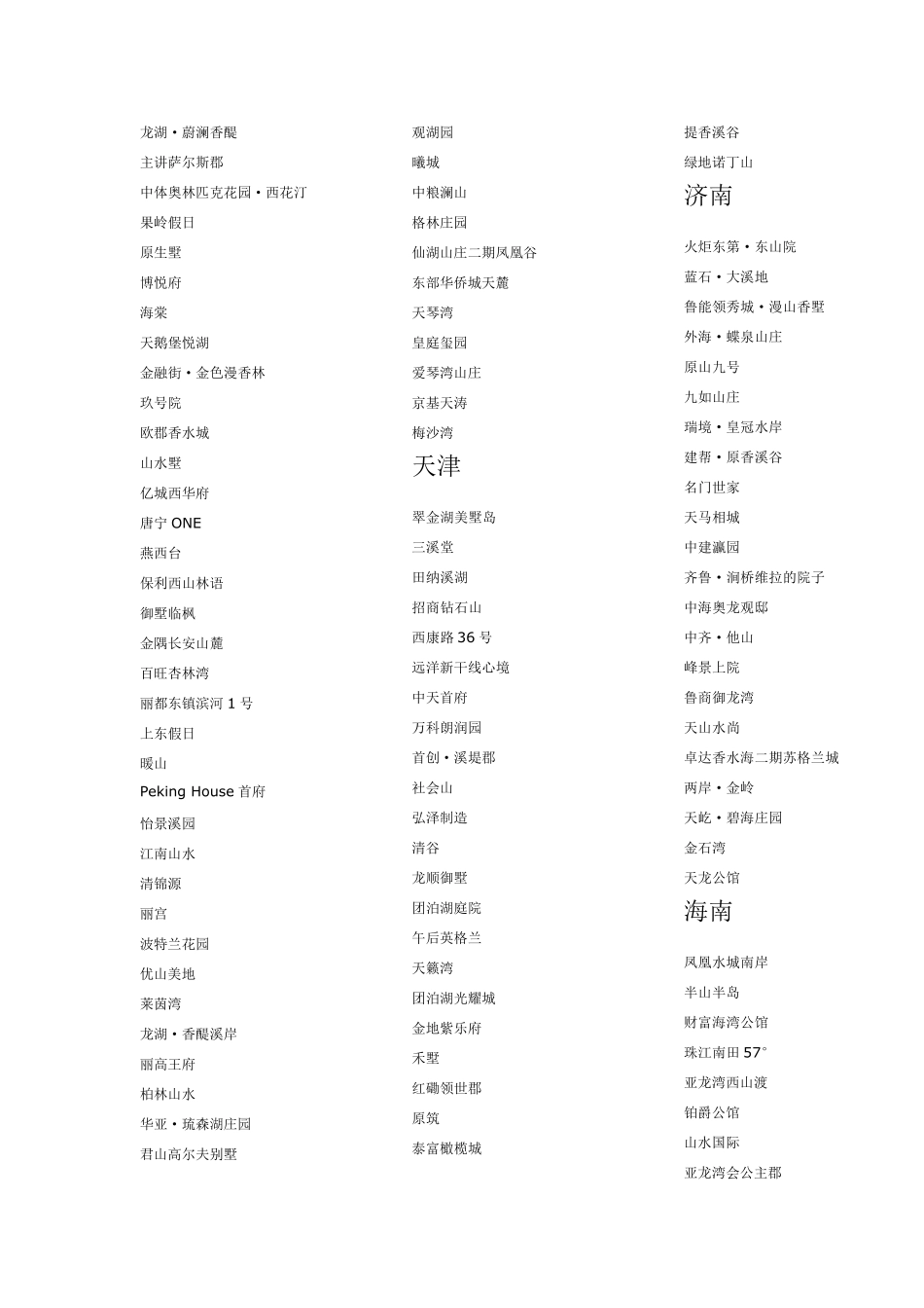 全国各地别墅案名赏析_第2页