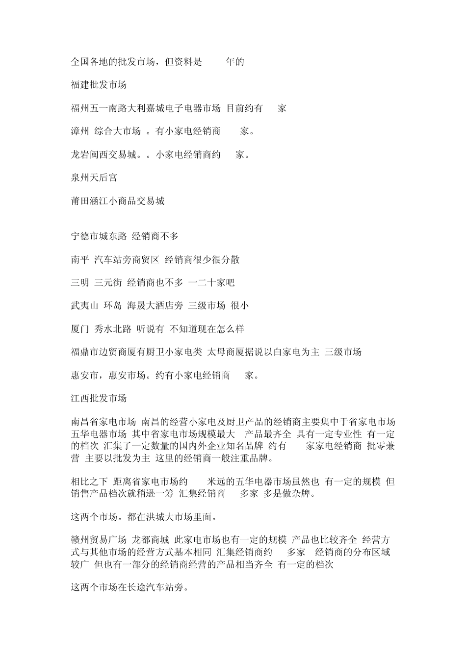 全国各地的批发市场_第1页