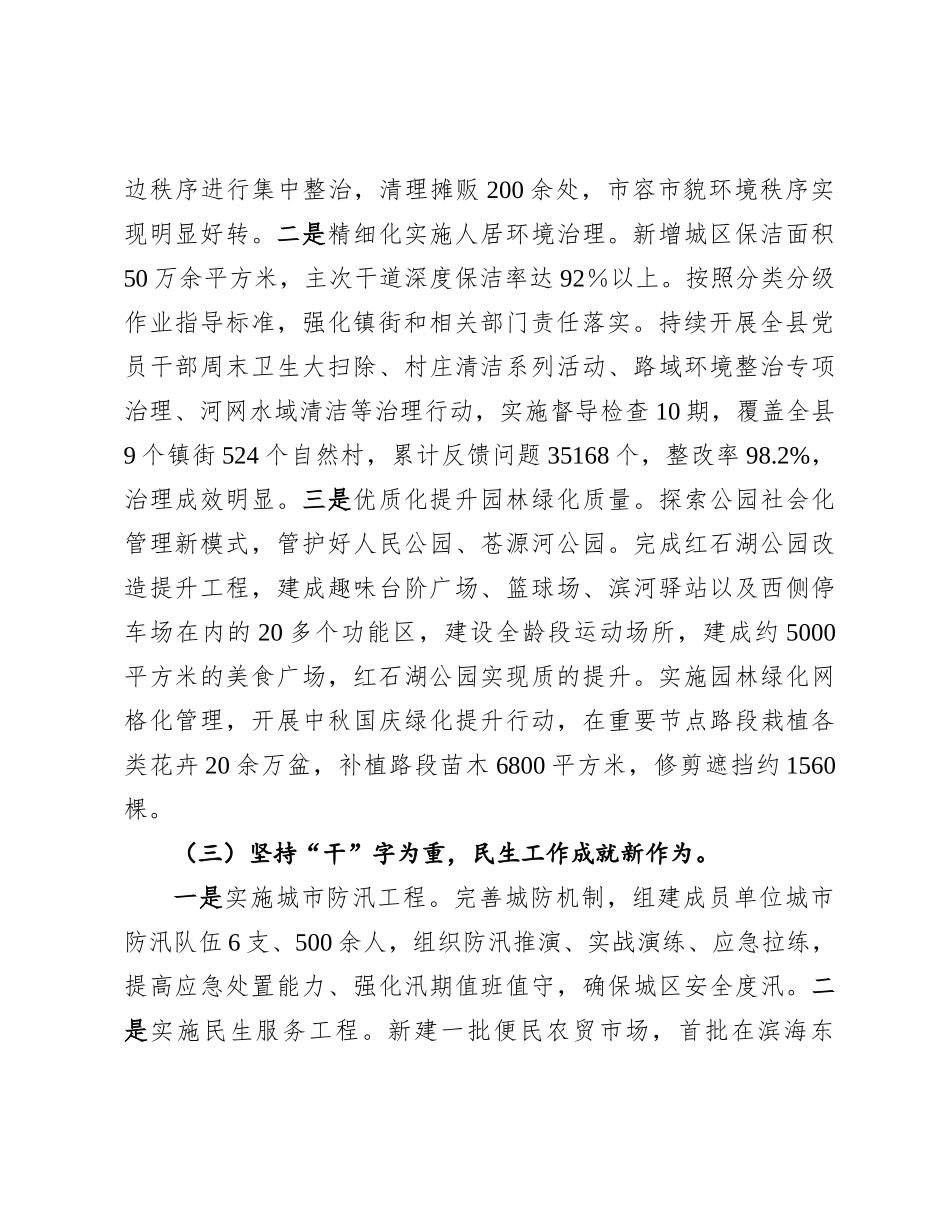 县综合行政执法局2024年工作总结和2025年工作计划_第2页