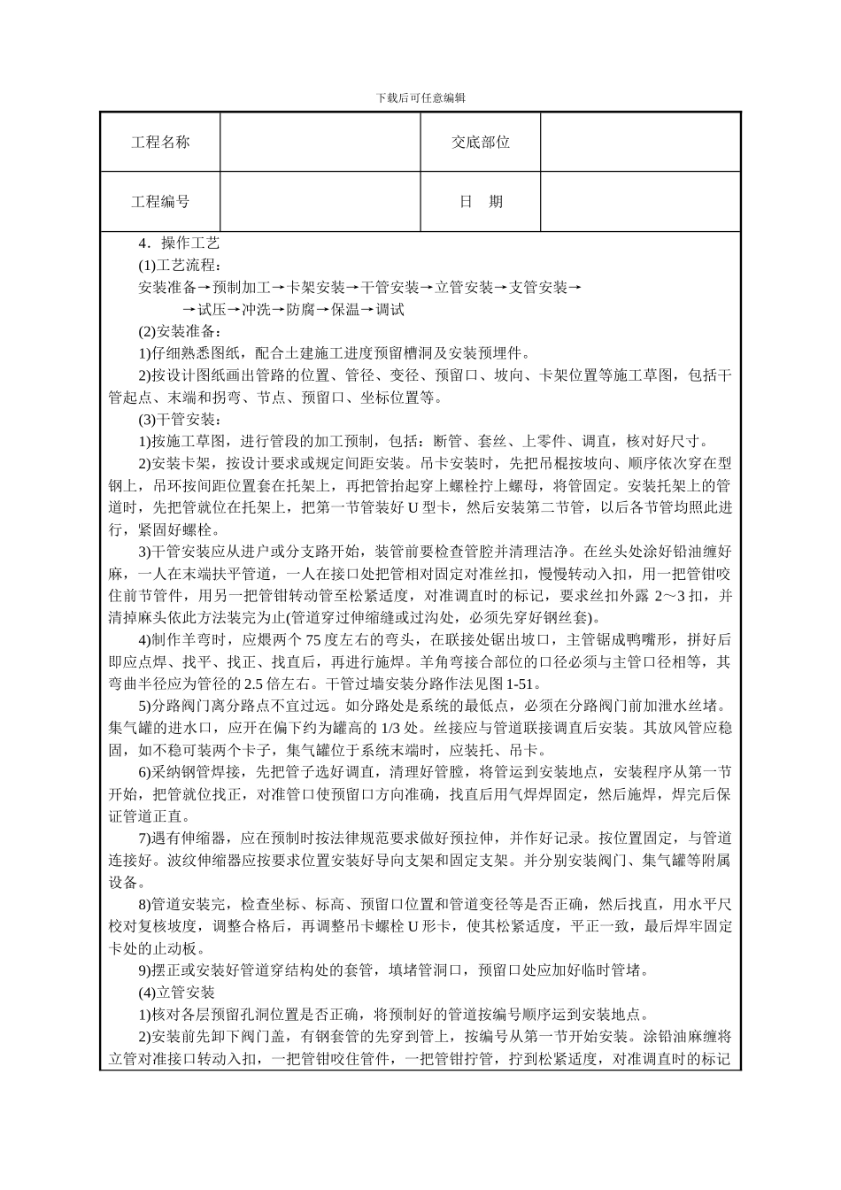 采暖卫生与煤气工程技术交底_第2页