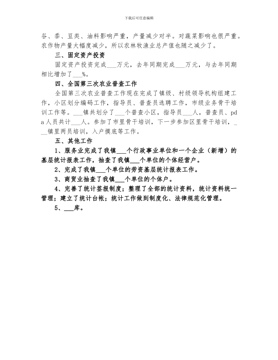 镇统计站2024年工作总结_第2页