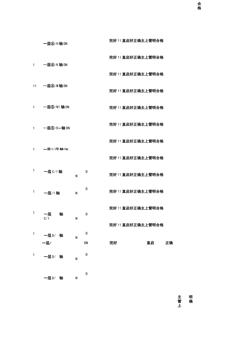 消火栓灭火系统消火栓箱安装检查记录._第2页