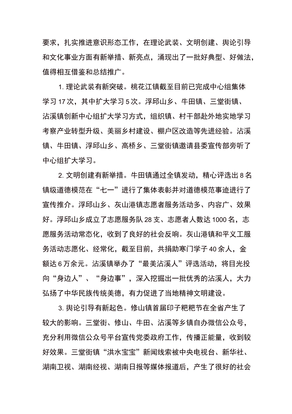 工作督查情况报告_第3页