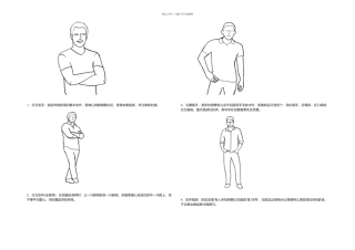 21种男士经典拍照姿势大全