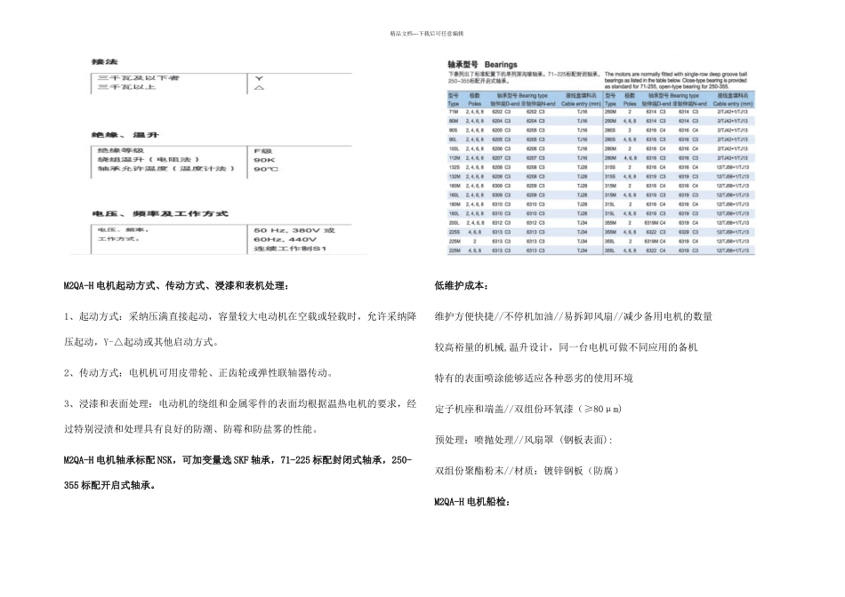 ABB船用电机MQAH系列电机_第3页