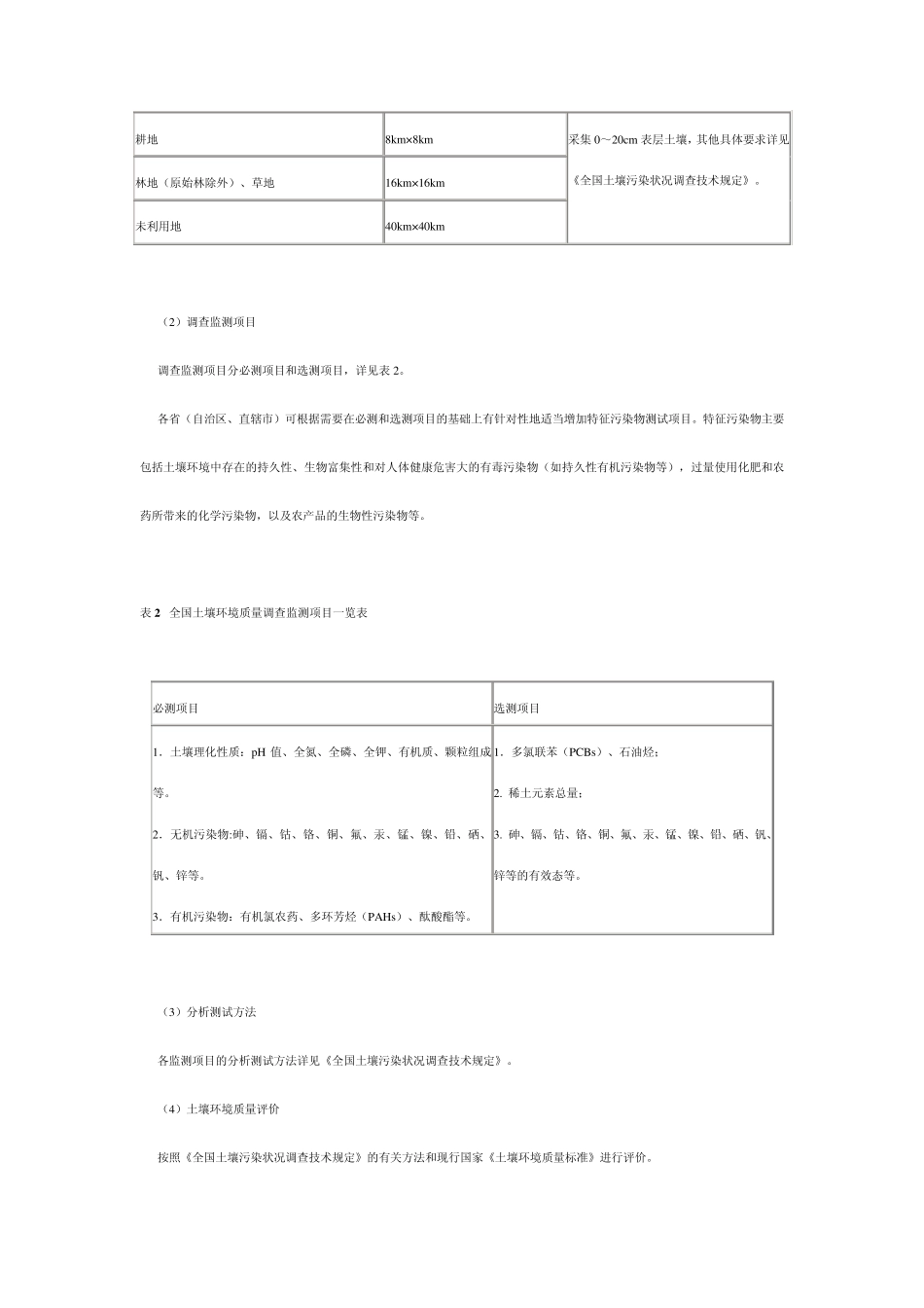 全国土壤污染状况调查总体方案_第3页