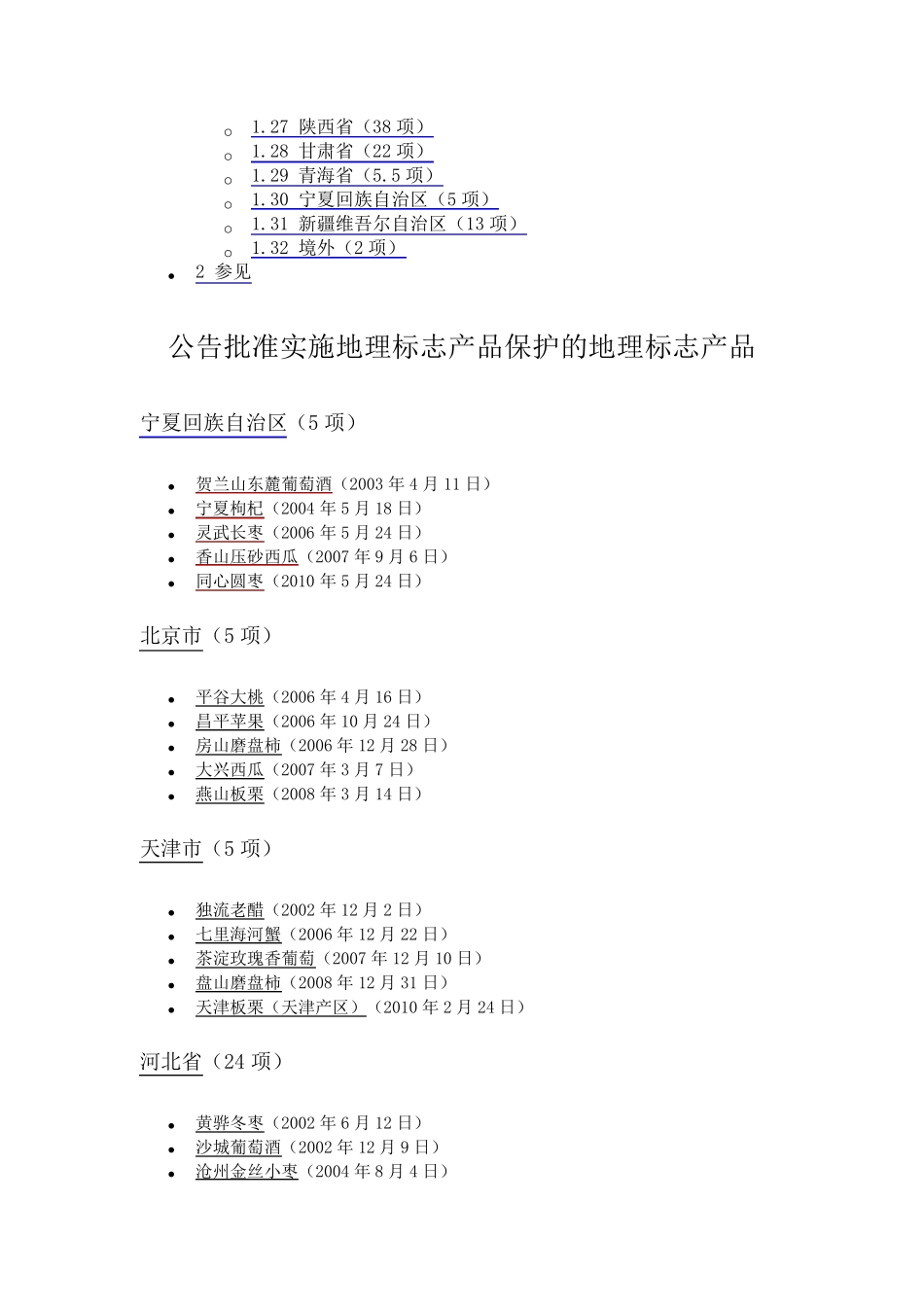 全国地理标志产品列表_第2页