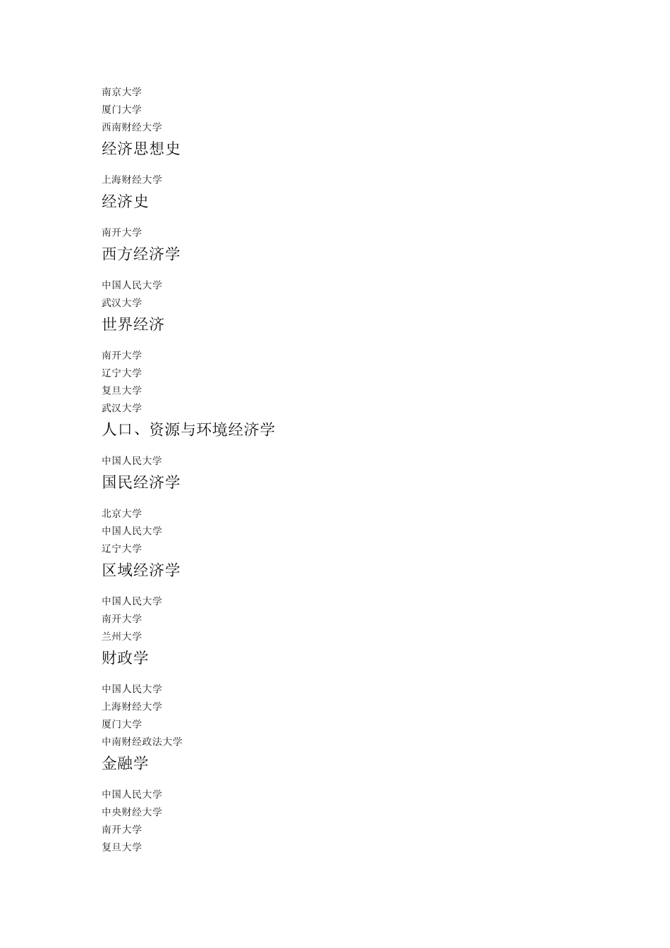 全国大学排名(专业排名)_第3页