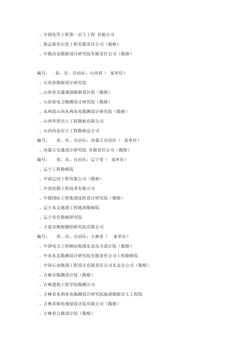 全国工程勘察设计行业诚信单位_第2页