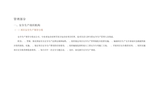 公司标准化实施手册管理部分内容