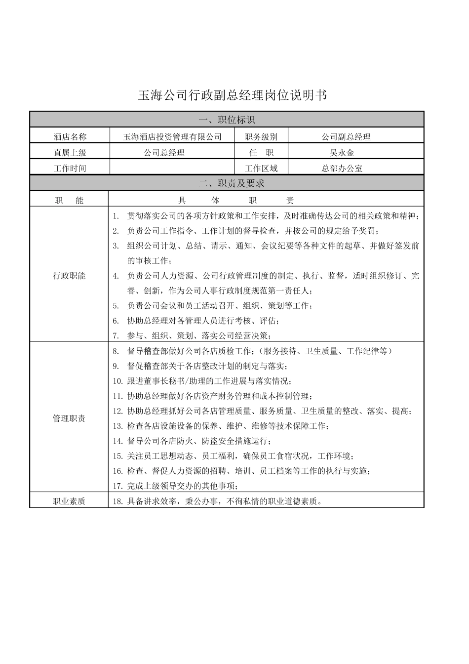 公司管理组织结构图_第3页