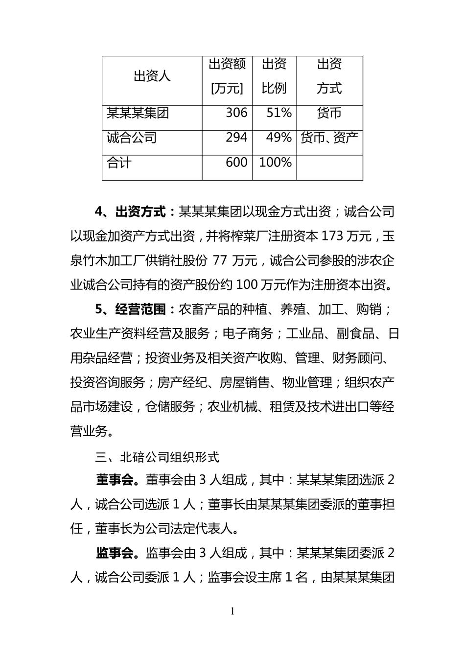 公司组建方案范本_第2页