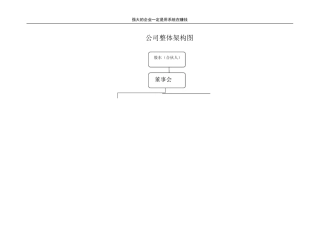 公司组织架构图及其说明