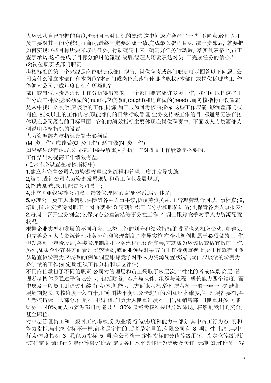 公司绩效考核制度_第2页