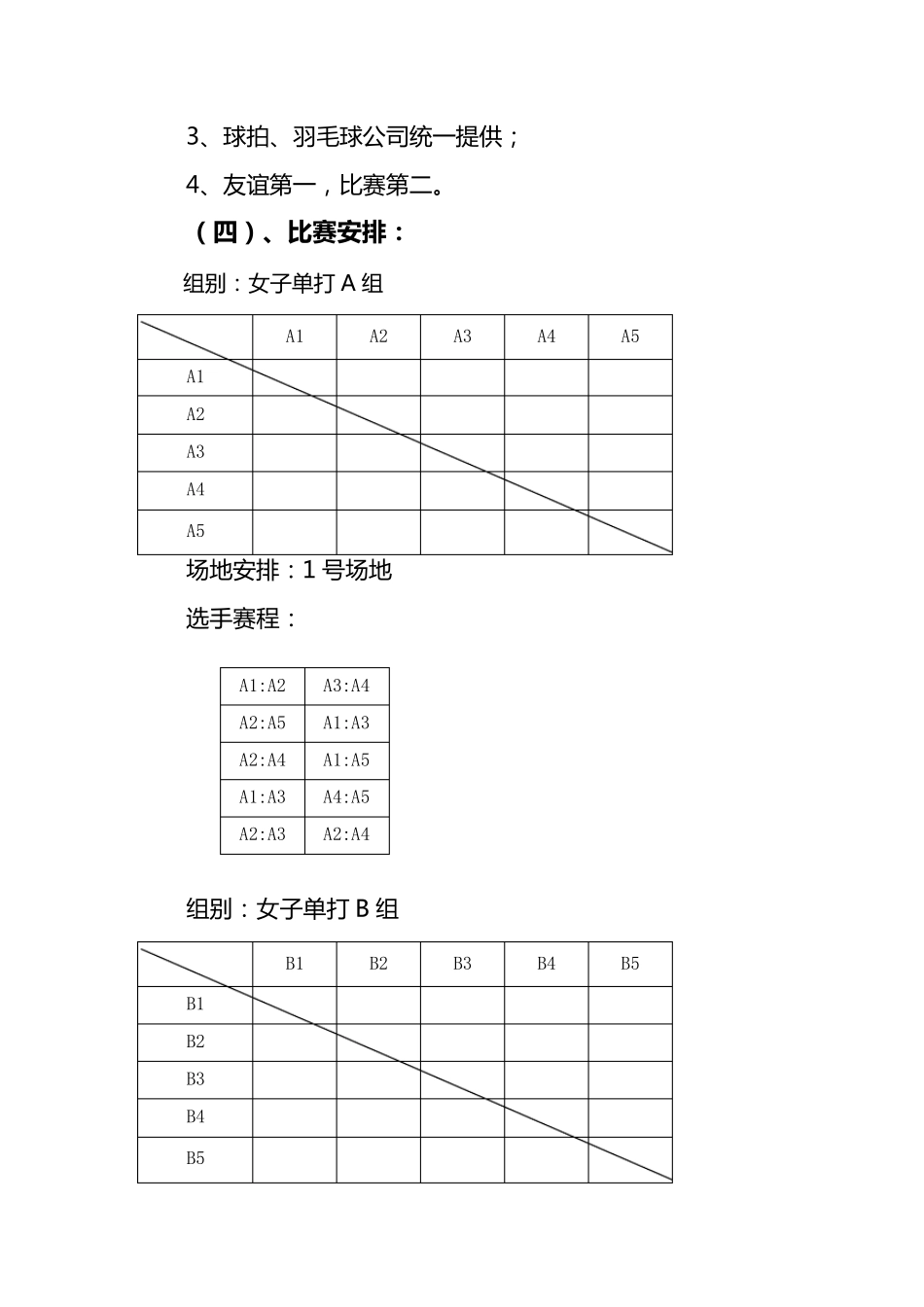 公司羽毛球比赛活动方案_第2页