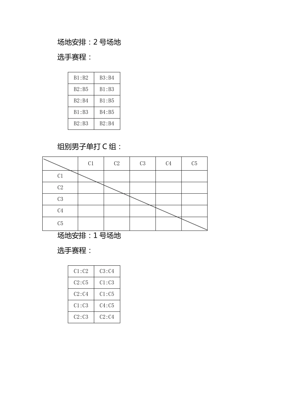 公司羽毛球比赛活动方案_第3页
