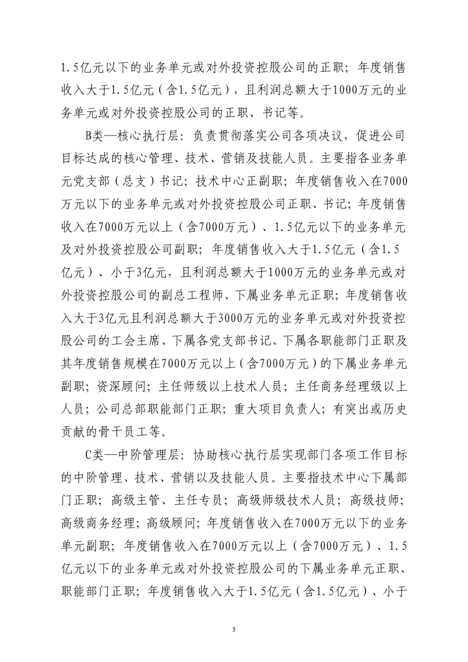 公司职位层级管理规定_第3页