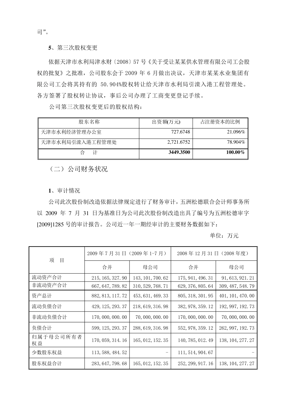 公司股份制改造方案_第3页
