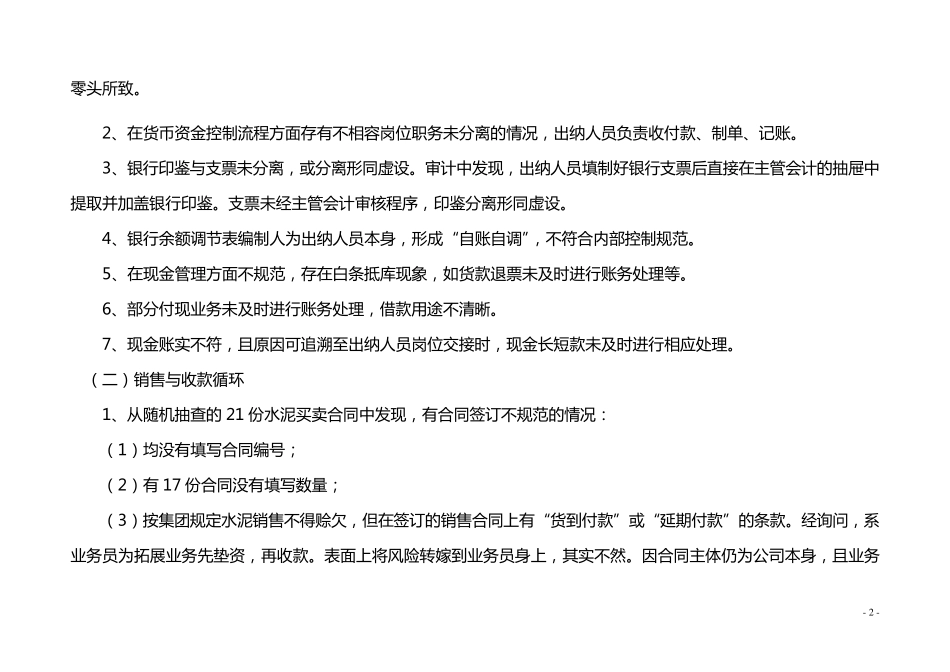 公司财务收支审计报告_第2页