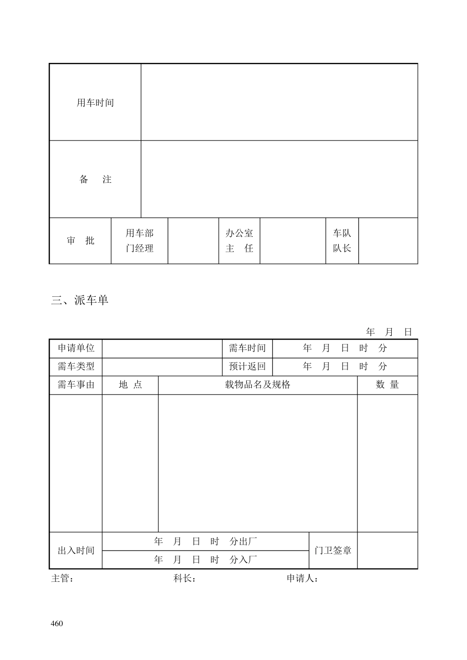 公司车辆管理表格_第2页