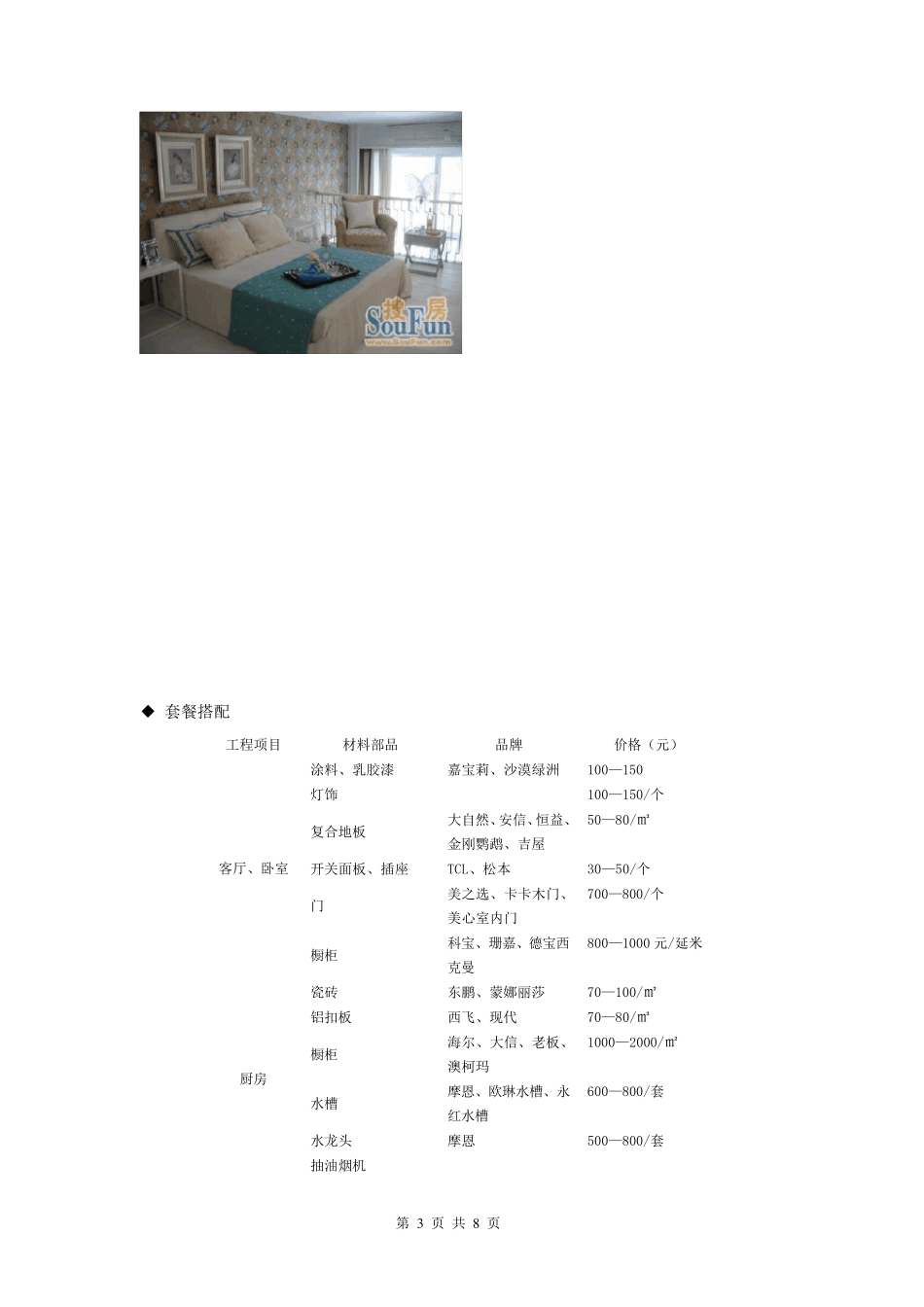 公寓市场精装标准分级_第3页