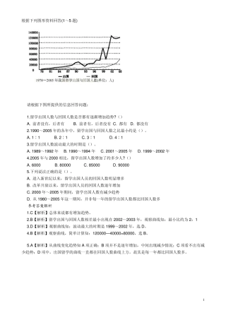 公考行测——综合分析、图形推理1