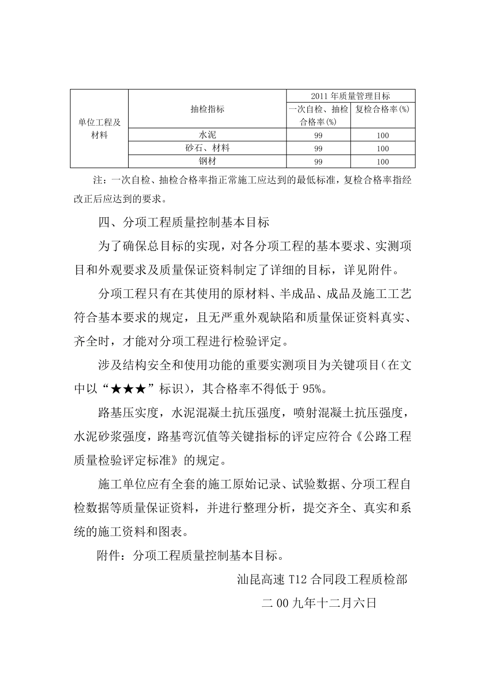 公路工程建设项目质量管理目标_第3页