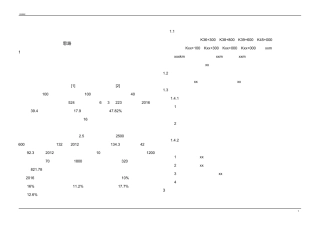 公路设计投标文件