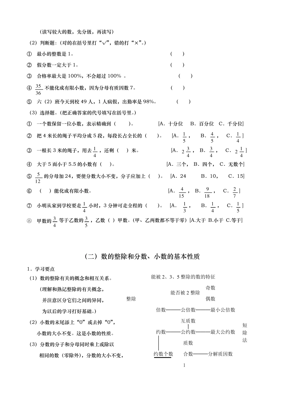 六年级总复习资料全_第3页