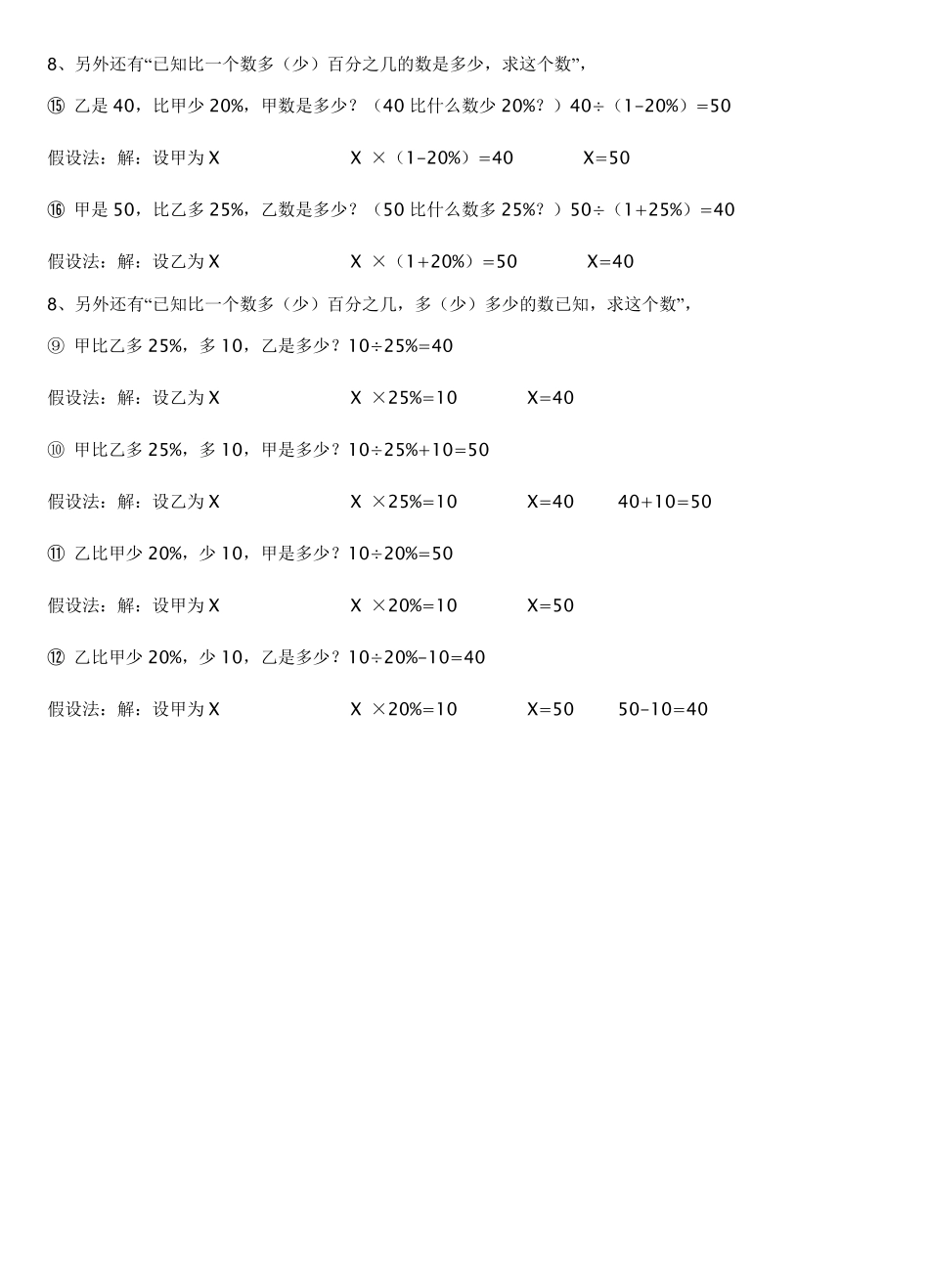 六年级数学下百分数知识点总结_第3页
