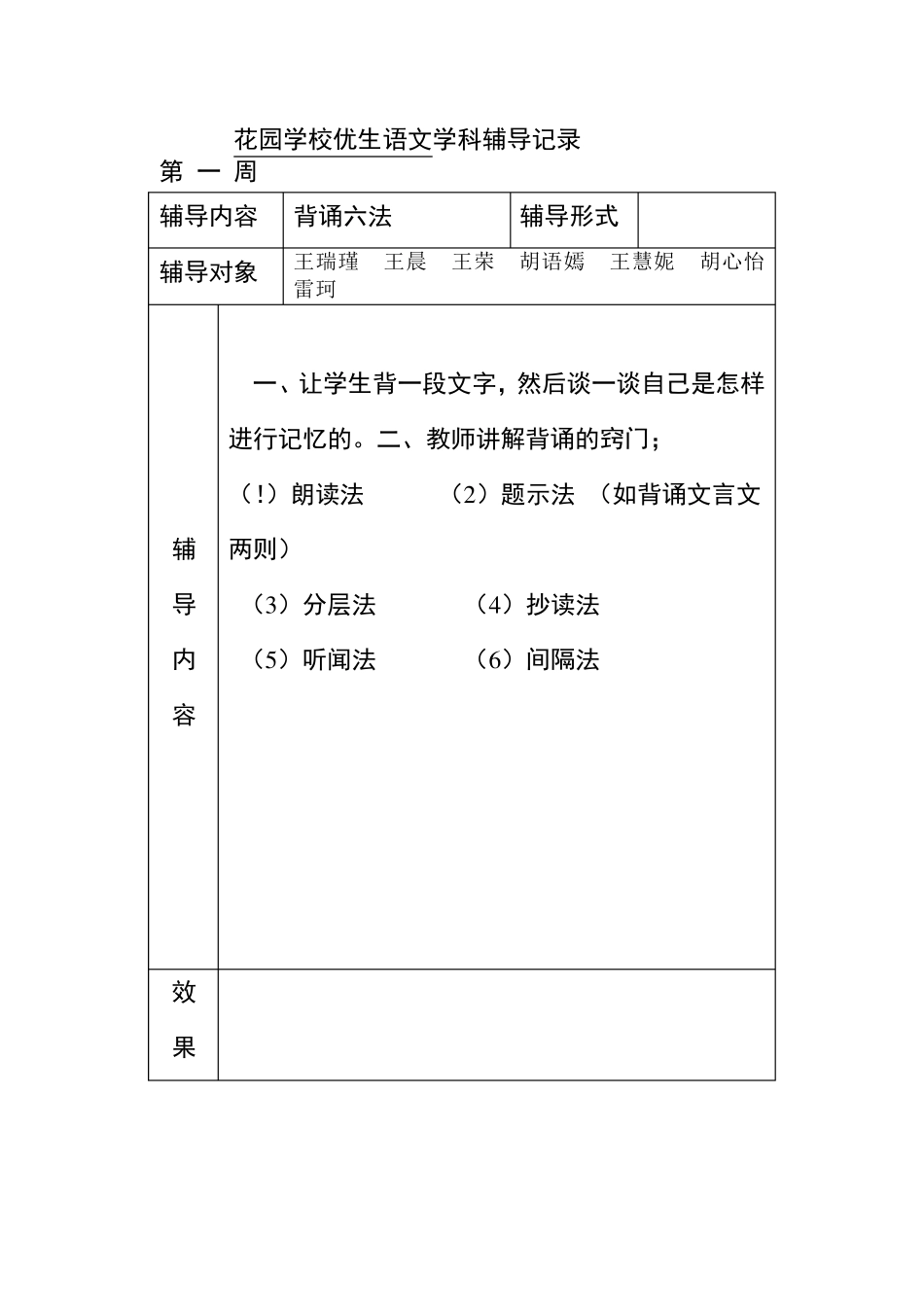 六年级语文优生辅导记录下学期_第3页