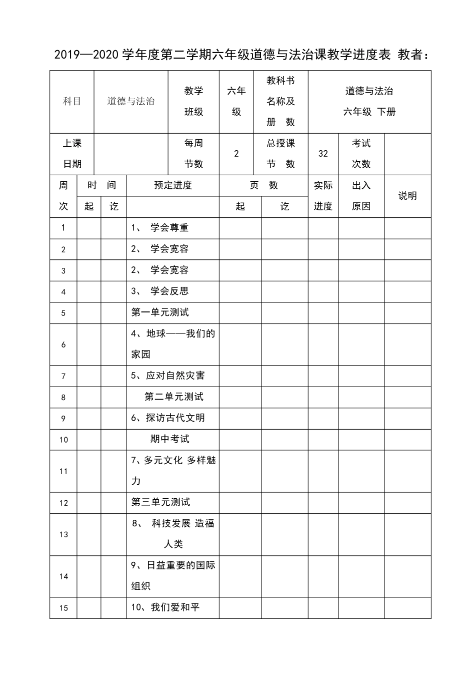 六年级道德与法治教材分析_第1页