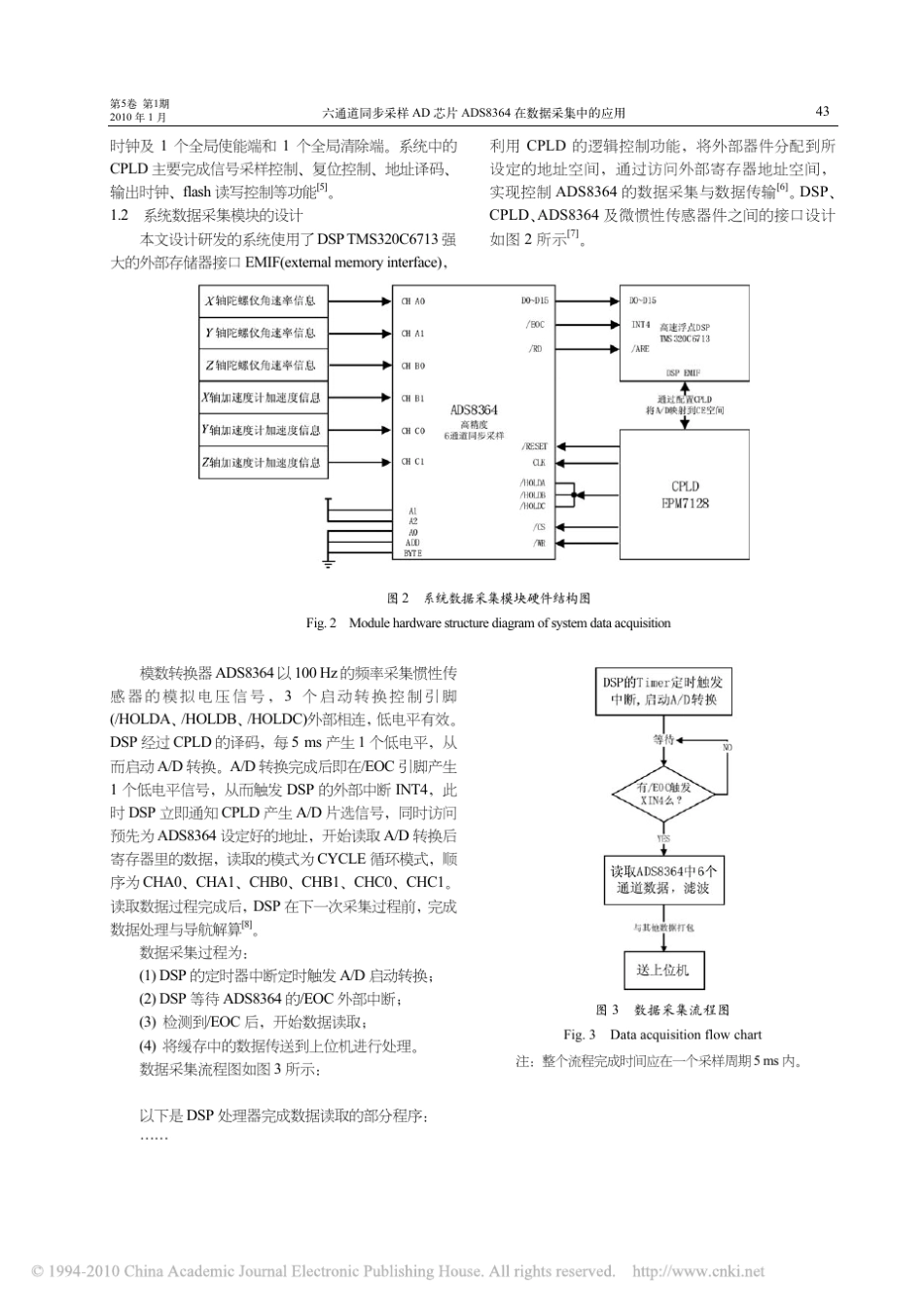 六通道同步采样AD芯片ADS8364在数据采集中的应用_第3页