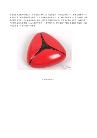 共振音箱与普通音箱拆解对比lee