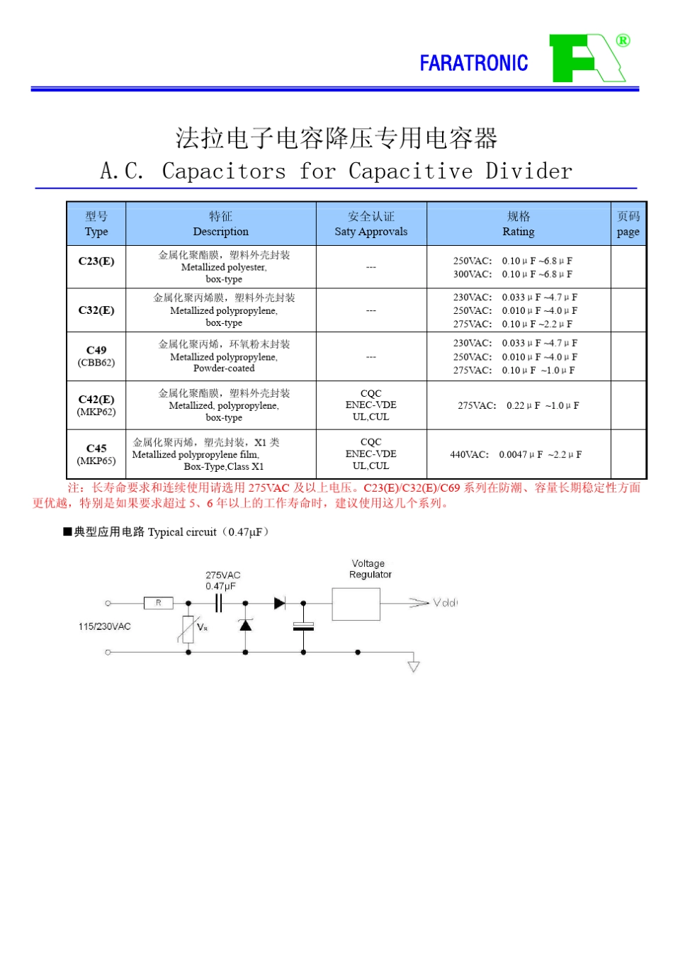 关于220V电源降压电容应用说明_第3页