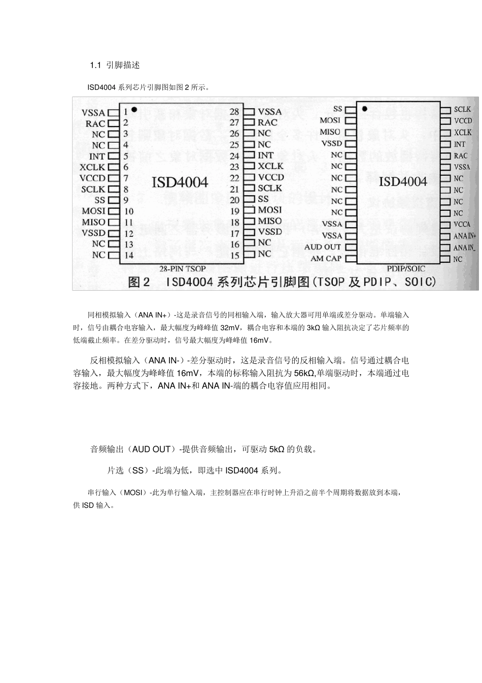 关于ISD4004语音芯片_第2页