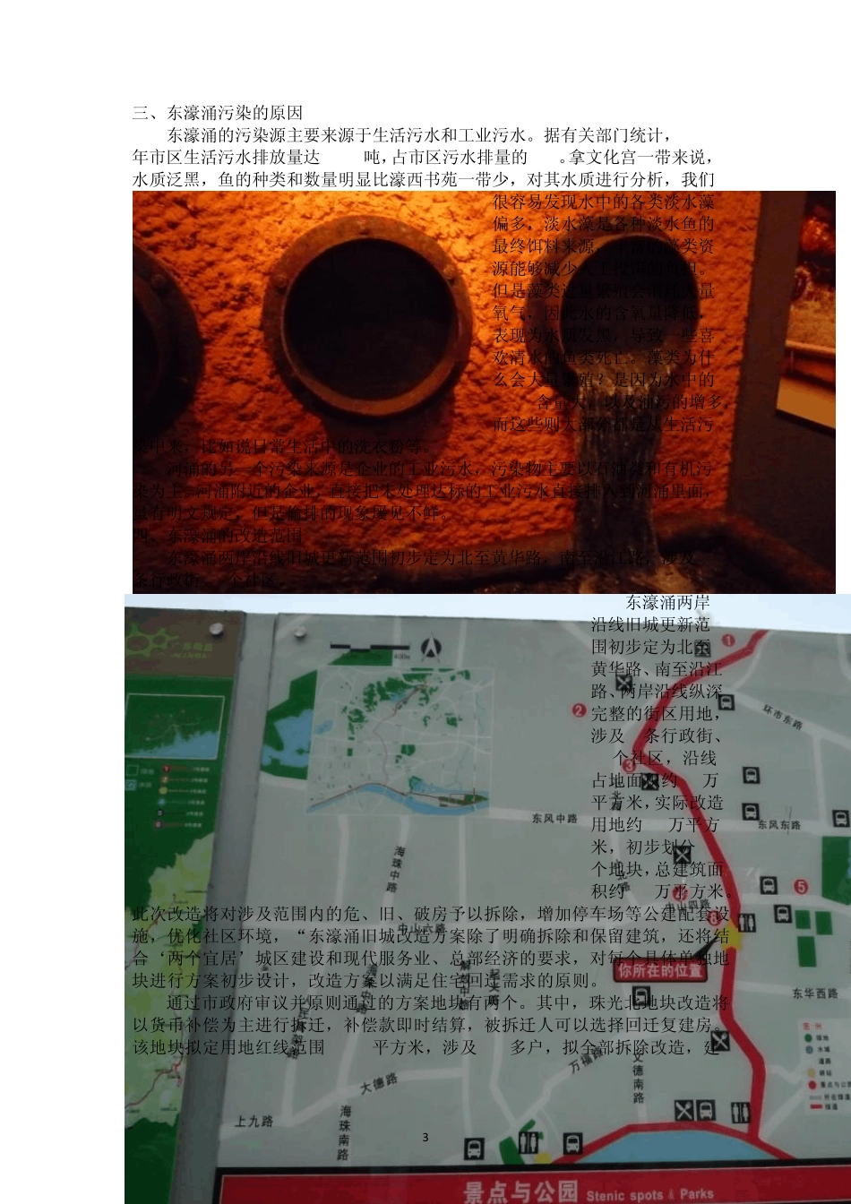 关于东濠涌的调查报告_第3页