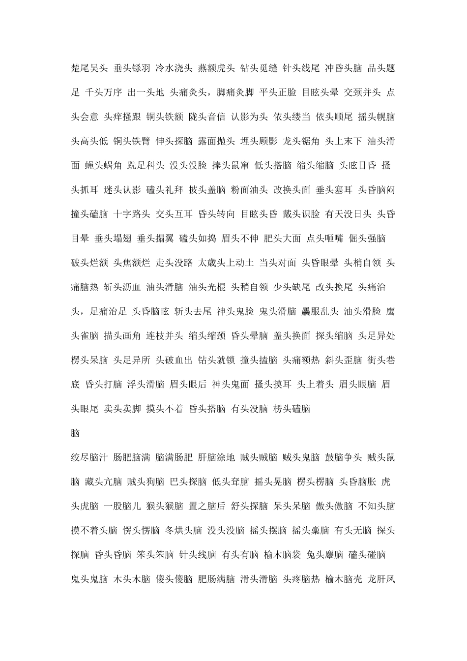 关于人体器官的成语_第3页