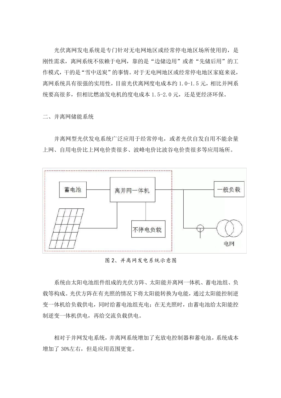 关于光伏储能系统的四种类型_第2页