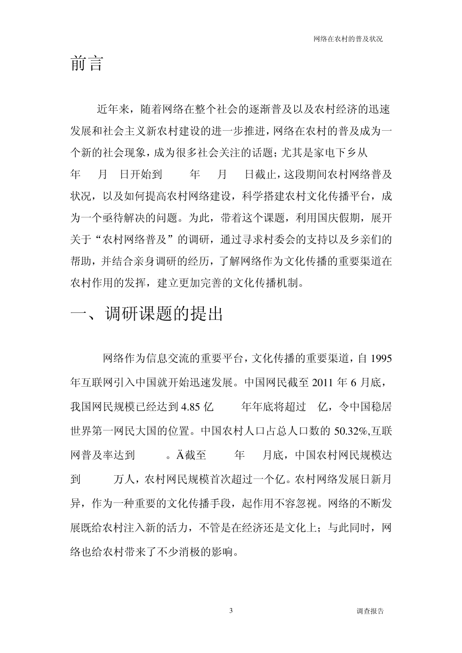 关于农村网络普及调查报告_第3页
