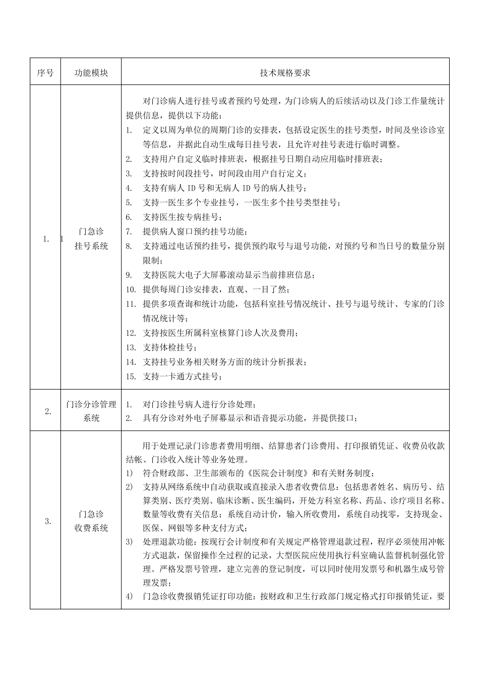 医疗信息管理系统HIS需求分析_第1页