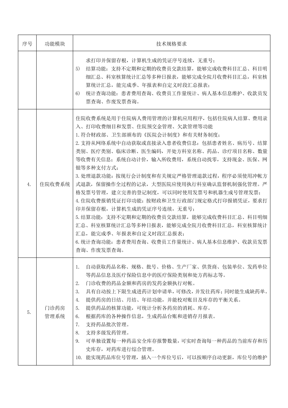 医疗信息管理系统HIS需求分析_第2页