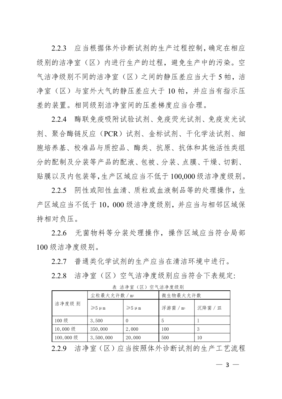 医疗器械GMP新增附录体外诊断试剂_第3页